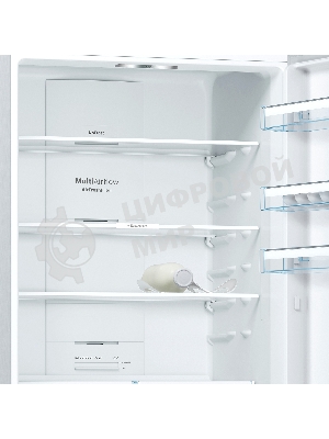 Холодильник Bosch KGN49XL30U нержавеющая сталь двухкамерный 330/105л морозилка снизу, No Frost