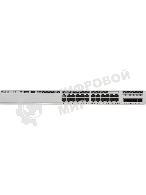 Коммутатор Catalyst 9200 24-port PoE+, Network Advantage