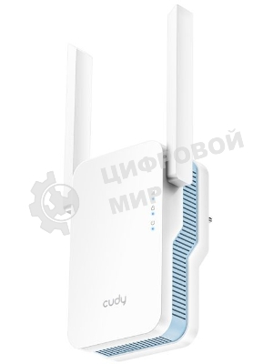 Повторитель беспроводного сигнала Cudy RE1200 AC1200 10/100BASE-TX/Wi-Fi белый