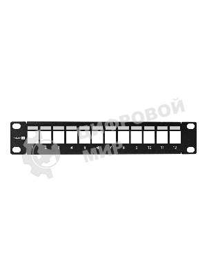 Патч-панель модульная ExeGate EPPB-10-12 (10