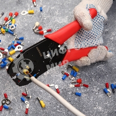 Кримпер Rexant HT-336 H для обжима автоклемм изолированных 0.5-6.0 мм²