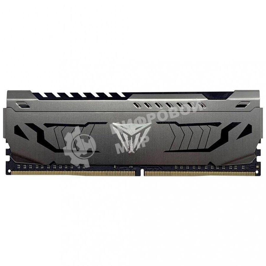 Оперативная память Patriot Viper Steel, DDR4, 16GB (1x16 GB), 3600 MHz, CL18, DIMM, радиатор, черный