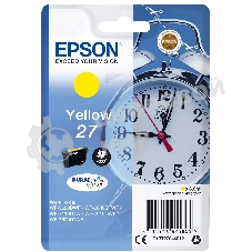 Картридж струйный Epson T2704 (C13T27044022/C13T27044020) желтый, 300 стр., для WF7110/7610/7620 (300стр.)