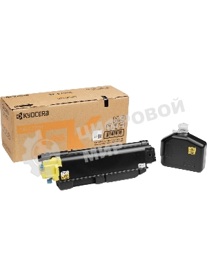 Картридж лазерный Kyocera TK-5270Y (1T02TVANL0) желтый для M6230cidn/M6630cidn/P6230cdn 6000 стр.