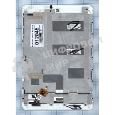 Модуль (матрица + тачскрин) для Acer Iconia A1-830 белый с рамкой