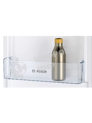 Встраиваемый холодильник Bosch Serie 2 KIV87NS306 белый двухкамерный 209/63л морозилка снизу