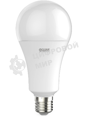 Лампа светодиодная Gauss Elementary A67 35Вт цок.: E27 груша 220B св. свеч. бел. хол. (упак.: 10 шт)