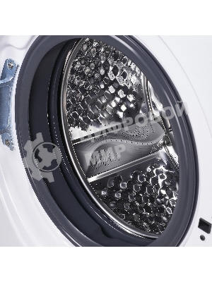 Стирально-сушильная машина Maunfeld MFWM1586WHS белая, загрузка фронтальная 8 кг, 1200об/мин, класс А