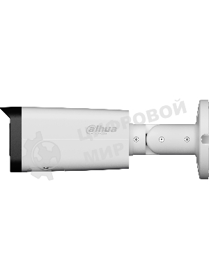 Уличная цилиндрическая IP-видеокамера DAHUA DH-IPC-HFW2449TP-ZAS-IL Smart Dual Light с ИИ 4Мп, 1/2.9” CMOS, моторизованный объектив 2.7~13.5мм, видеоаналитика, ИК до 60м, LED до 60м, IP67, IK10