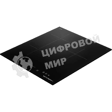 Варочная панель Kuppersberg ICI 412, индукция, High-Tech, прямой край, 9 уровней мощности, бустер, Stop and Go, Flexi-zone, автоматическое отключение, таймер, индикатор остаточного тепла, сенсорное управление, черный