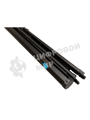 Экран 180x180см TriScreen 1:1 напольный рулонный черный 100'