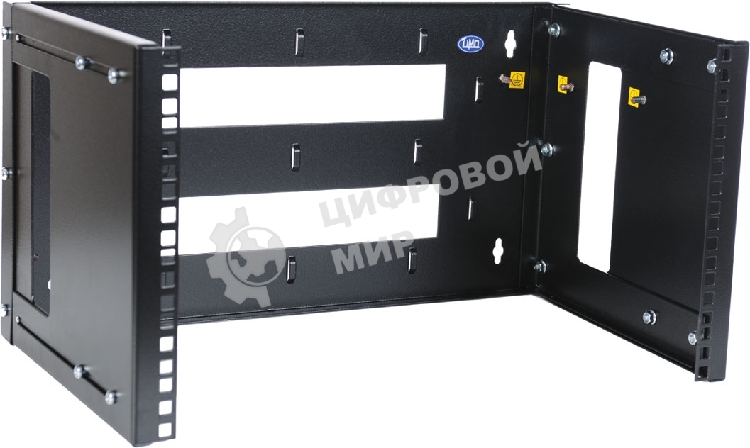Аксессуар ЦМО! Кронштейн настенный 3U, регулируемая глубина 300-450 мм, черный КНО-М-3U-9005