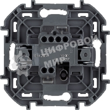 Переключатель 1-клавишный 10AX 250 В белый