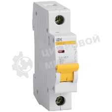 Выключатель автоматический модульный 1п C 3А 4.5кА ВА47-29 IEK MVA20-1-003-C