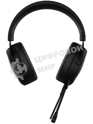 Гарнитура Acer AHW120 чёрный, проводная, USB, подсветка