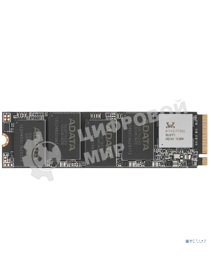 Накопитель SSD ADATA XPG GAMMIX S60, 2Tb, PCIe 4.0 x4, M.2 2280, NVMe, R/W 5000/4200, с радиатором