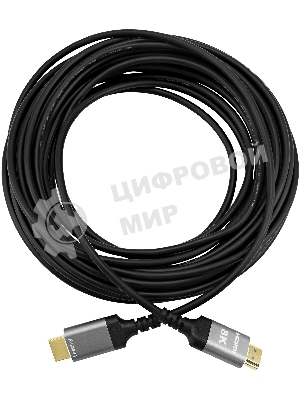 Кабель аудио-видео Digma HDMI (m)/HDMI (m) 20м. позолоч.конт. черный (HDMI-AOC2.1-20)