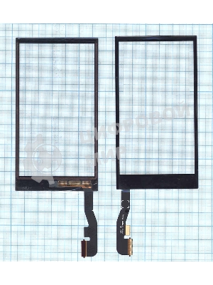 Сенсорное стекло (тачскрин) для HTC One mini 2, черное