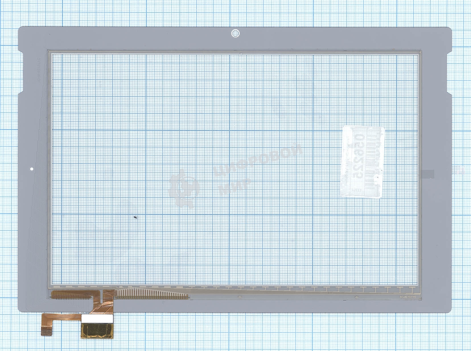 Сенсорное стекло (тачскрин) DY10118 (V4) белое