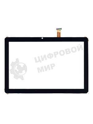 Сенсорное стекло (тачскрин) для Irbis TZ151. черное