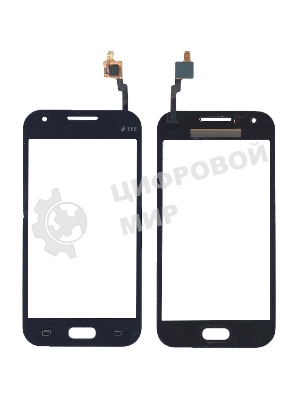 Сенсорное стекло (тачскрин) для Samsung Galaxy J1 Ace SM-J110H синее