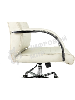 Кресло Бюрократ T-8010SL/IVORY слоновая кость, экокожа