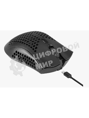 Мышь беспроводная Defender Warlock GM-709L черный, 2400 dpi, радиоканал, USB, кнопки - 8