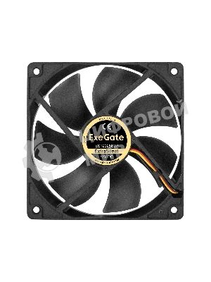 Вентилятор для корпуса ExeGate ExtraPower EP12025B2P черный, 120 мм, 1850 об/мин, 30 дБ, 3 pin