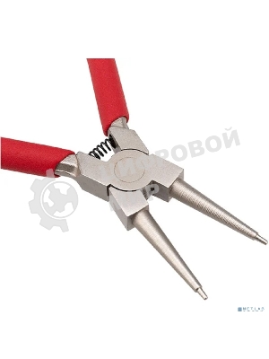 Щипцы для стопорных колец Rexant загнутый сжим 160 мм, обливные рукоятки