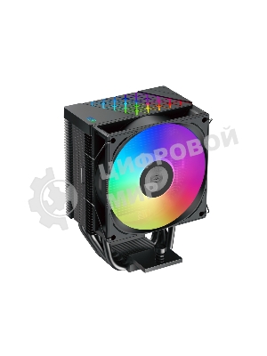 Кулер PCCooler R400 ARGb черный 92мм алюминий+медь 2200r m 30db 4-pin 180W 133мм