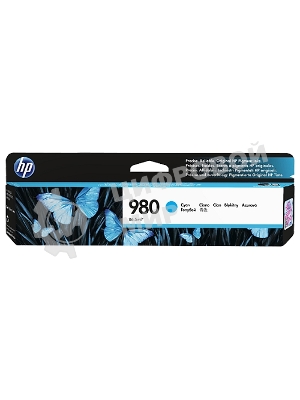 Картридж струйный HP D8J07A голубой для HP OJ Ent X585/X555 (6600 стр.)