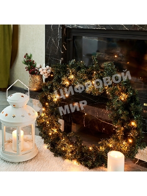 Гирлянда светодиодная Neon-night универсальная 200 LED теплый белый 20 метров, с контроллером