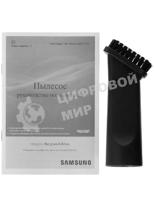 Пылесос Samsung VCC4520S3R/XEV красный, 350/1600 Вт, уборка сухая, пылесборник контейнер 1.3 л