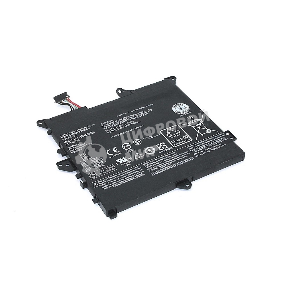 Аккумуляторная батарея для ноутбука Lenovo Flex 3-1130 7.4V 30Wh Orig