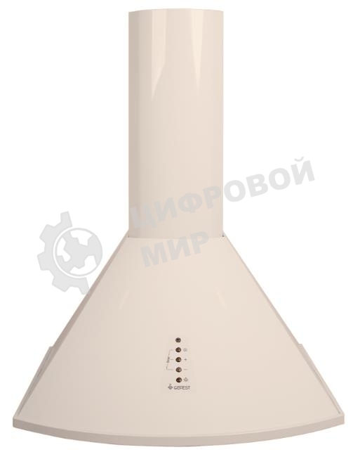 Вытяжка козырьковая Gefest ВО 1604 А81 кремовый, 60 см, 1000 куб. м/ч, 78 дБ