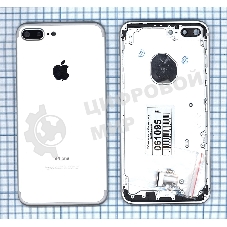 Задняя крышка для iPhone 7 Plus (5.5) серебристый