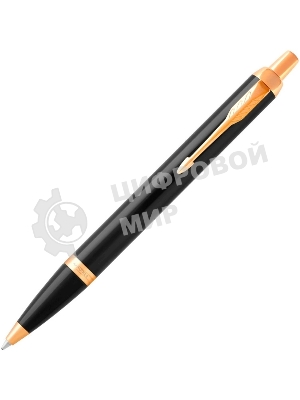 Ручка шариковая Parker IM Core K321 (CW1931666) Black GT, M, синие чернила, подарочная коробка