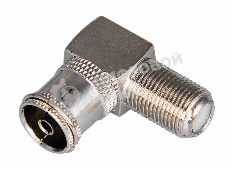 Переходник PROconnect гнездо F-гнездо TV угловой