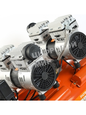 Компрессор поршневой Patriot WO 50-300 безмасляный 300л/мин 50л 2000Вт оранжевый