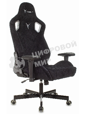 Кресло Бюрократ Knight Outrider Light-20 черный, ткань, 120 кг, механизм качания