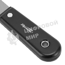 Шпательная лопатка Sparta стальная, 25 мм, полированная, пластмассовая рукоятка