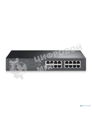 Коммутатор TP-Link SMB TL-SG1016PE Easy Smart гигабитный 16-портовый коммутатор с 8 портами PoE+