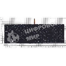 Клавиатура для ноутбука Acer TravelMate P658-M черная с подсветкой