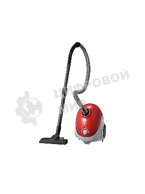 Пылесос Samsung VCC5251V3R 1800Вт, красный 410/1800 Вт, уборка сухая, пылесборник мешок, контейнер 2л