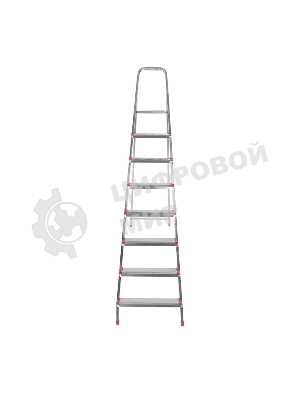 Стремянка металлическая Rexant 8 ступенек, усиленный профиль
