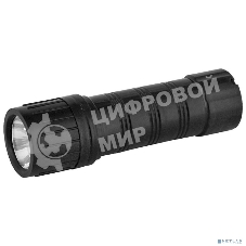 Фонарь 7102-ТН (черн. 1LED 1 реж 2XR03; блист-пакет) Ultraflash 11788