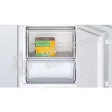 Встраиваемый холодильник Bosch Serie 2 KIV87NS306 белый двухкамерный 209/63л морозилка снизу