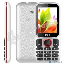 Мобильный телефон BQ 2440 Step L+ белый/красный