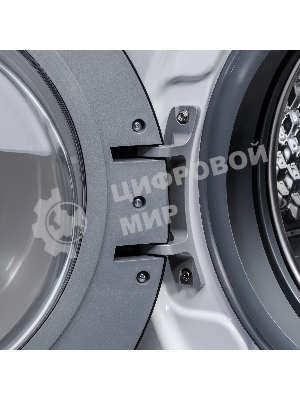 Стирально-сушильная машина Maunfeld MFWM1586WHS белая, загрузка фронтальная 8 кг, 1200об/мин, класс А