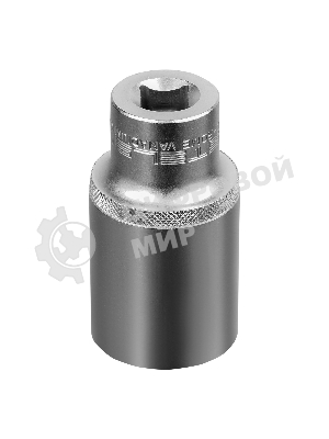 Головка торцевая удлиненная, 30 мм, 6-гранная, CrV, под квадрат 1/2